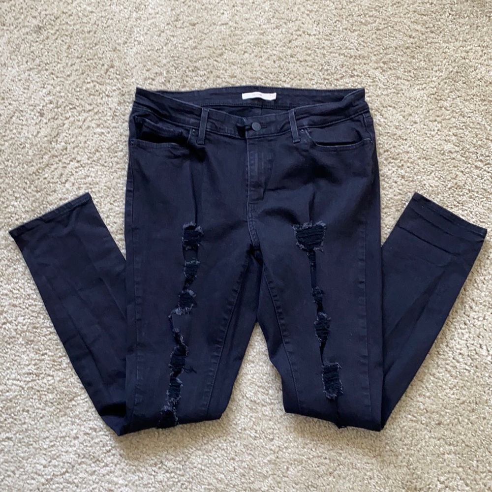 Levi’s Skinny Black Jeans 33